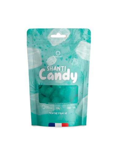 Bonbons CBD 5 % – Saveur Menthe - Shanti Candy