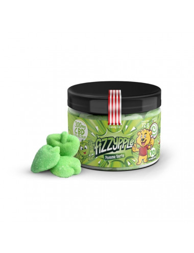 Bonbons CBD Fizzypple - Pomme verte - Candy co