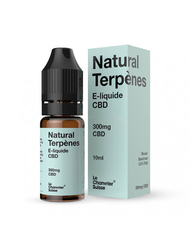 E-liquide CBD - Naturals Terpènes - Le Chanvrier Suisse