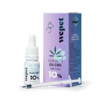 Huile CBD animaux 10% - WEPET