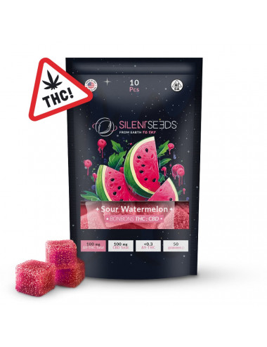 Gummies THC : CBD Sour Watermelon