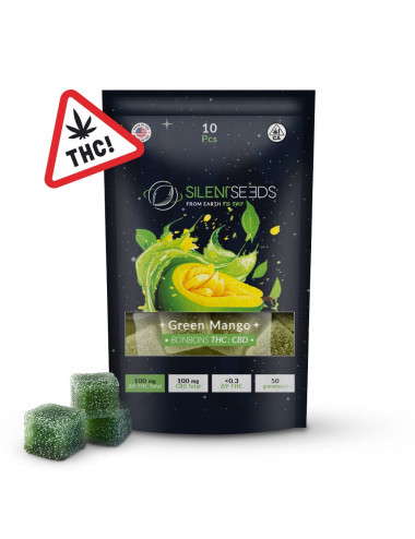 Gummies THC : CBD Green Mango