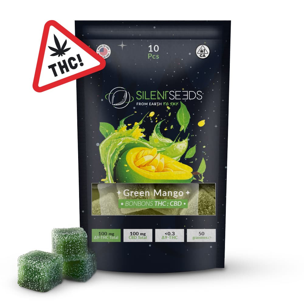 Gummies THC : CBD Green Mango