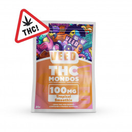 Mondo cube Delta 9 THC - Smoothie tropical 100mg - Veed