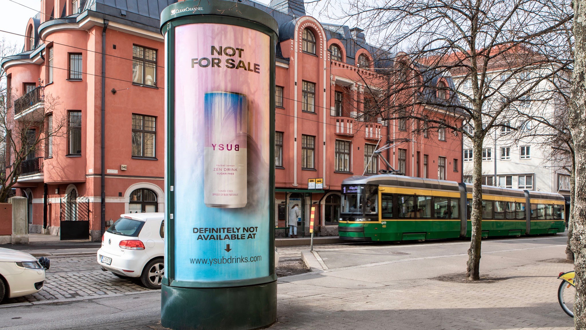 campagne publicitaire finlandaise de YSUB